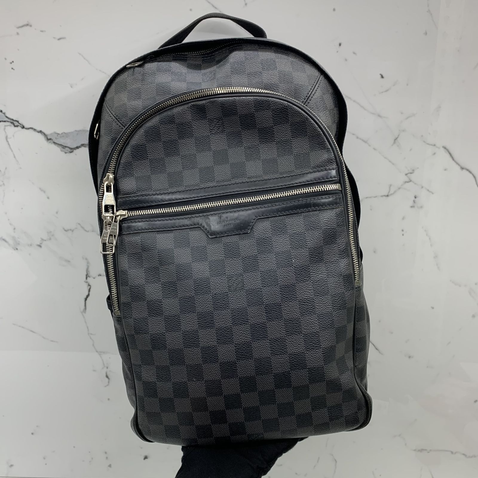 Louis Vuitton Michael Backpack Ref N58024 Damier Graphite Canvas - GR Luxury