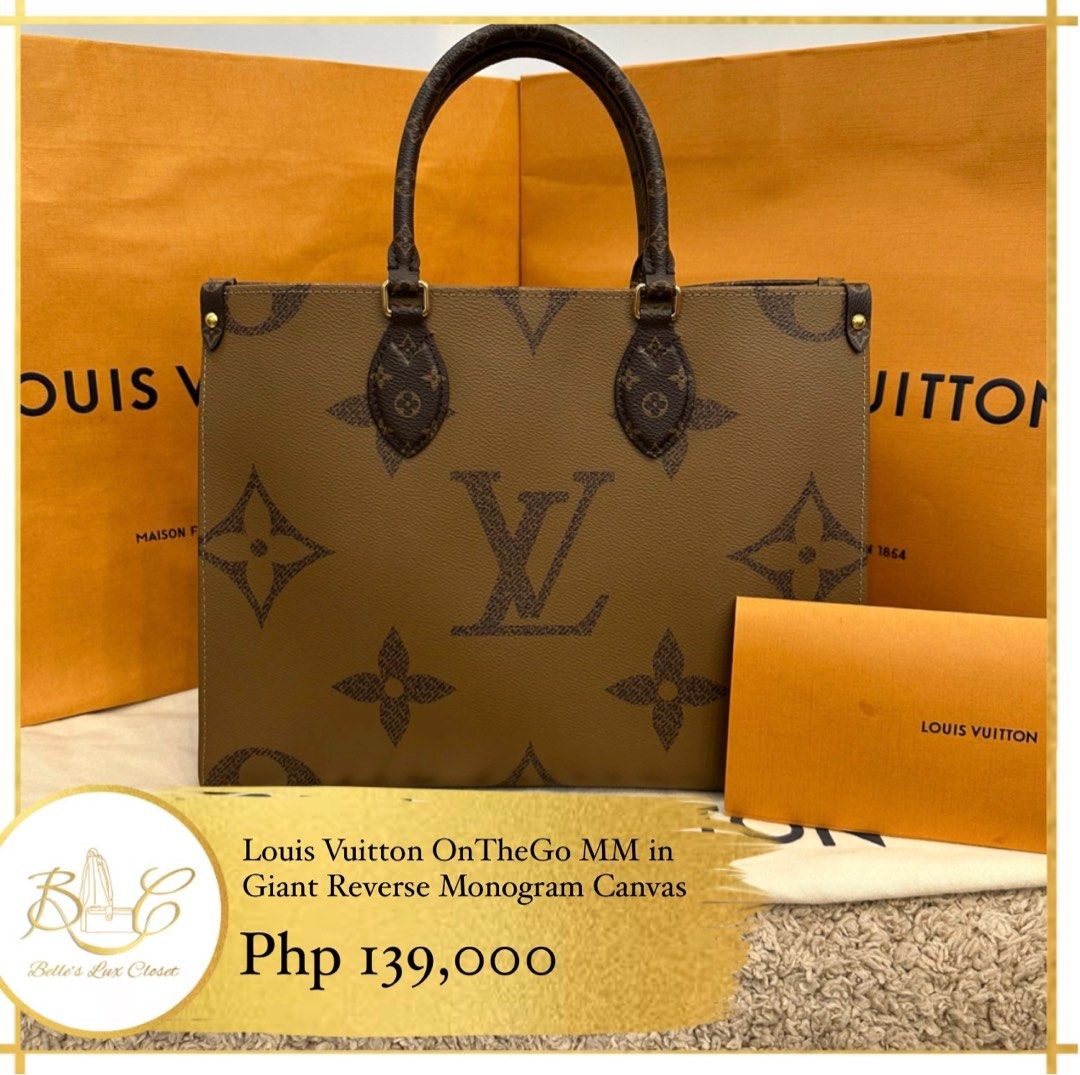 Louis Vuitton OTG MM pink, Luxury, Bags & Wallets on Carousell