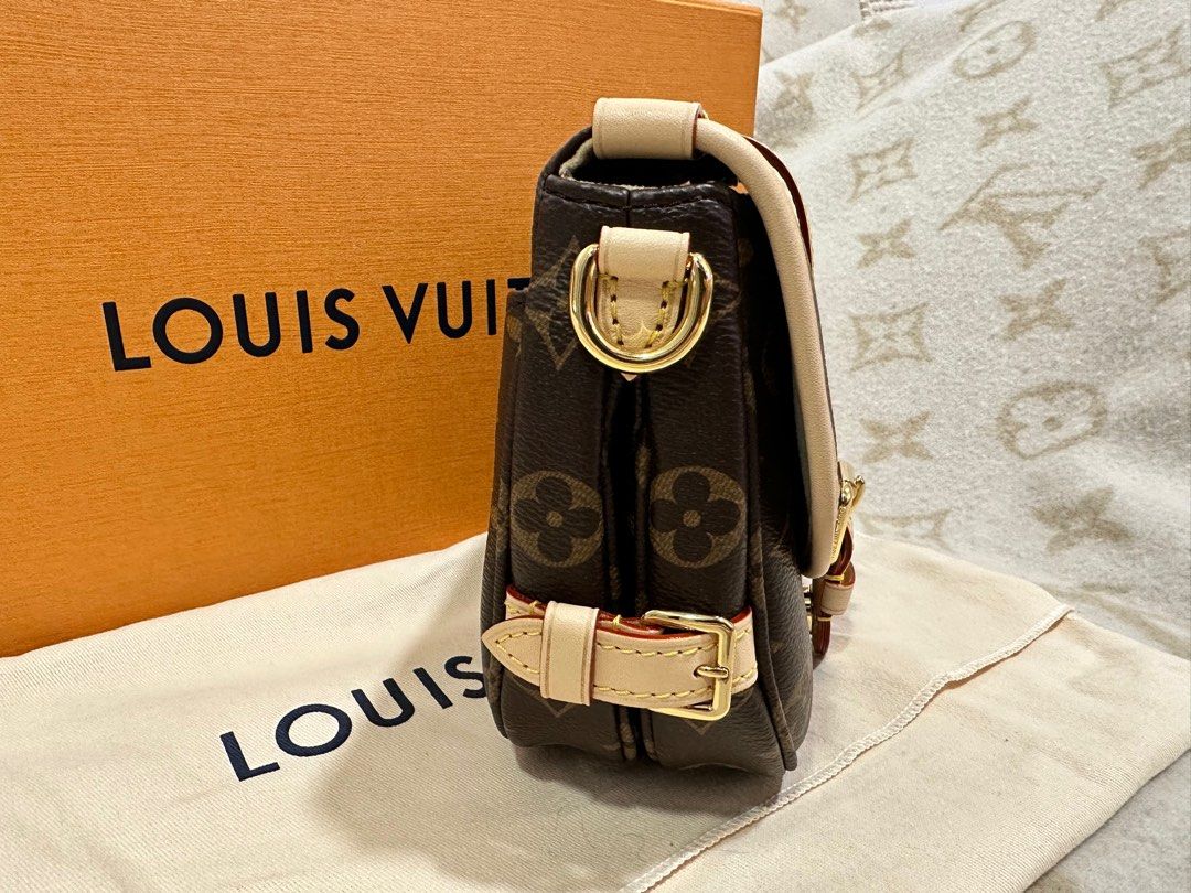 Louis Vuitton Saumur Bb Monogram, Brown, One Size