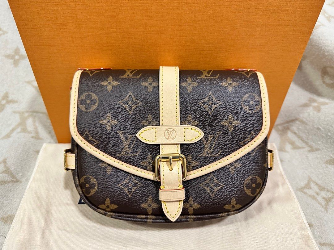 LOUIS VUITTON Saumur BB, Luxury, Bags & Wallets on Carousell