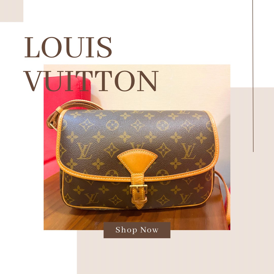 LV Louis Vuitton Diane Vintage 二手 肩背包 側背包 斜背包 95新