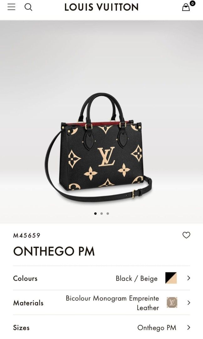 LV Onthego Tote Bag💕2 Size, Women's Fashion, Bags & Wallets, Tote Bags on  Carousell