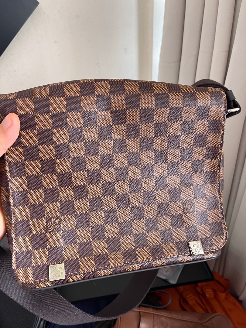 AUTHENTIC LOUIS VUITTON SPONTINI DAMIER EBENE BAG