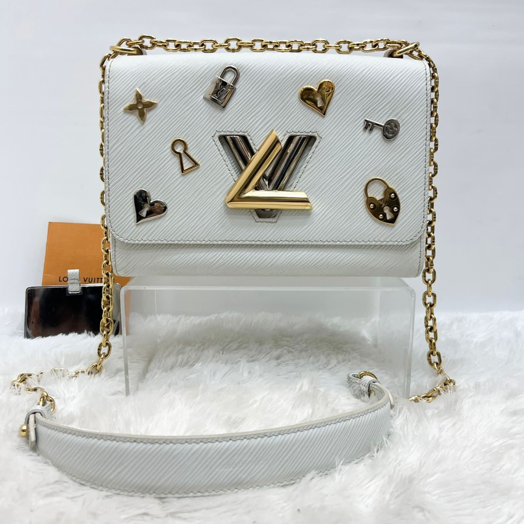 Louis Vuitton Twist MM Love Lock Charm Bag