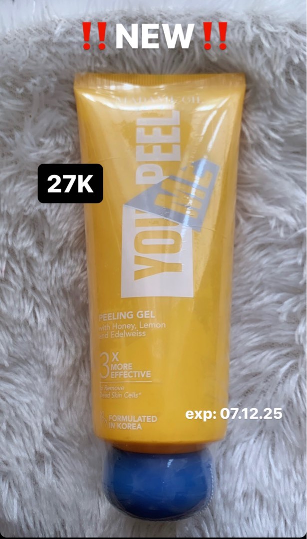 MADAME GIE You Peel Me 100g Peeling Gel 3X More Effective Honey Eksfoliasi Exfoliating Gel