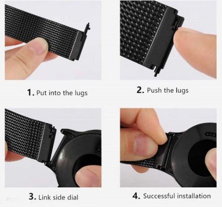 Garmin vivoactive 3 steel band sale