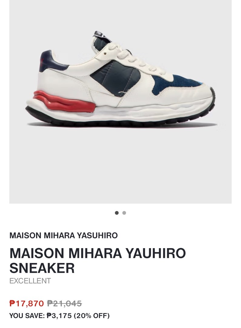 Maison Mihara, Men's Fashion, Footwear, Sneakers on Carousell