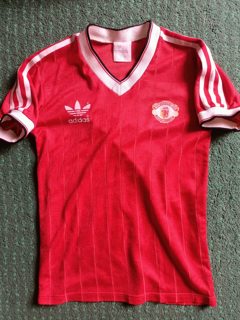Manchester United 1988 - 1990 GK goalkeeper shirt jersey Adidas vintage 30  - 32