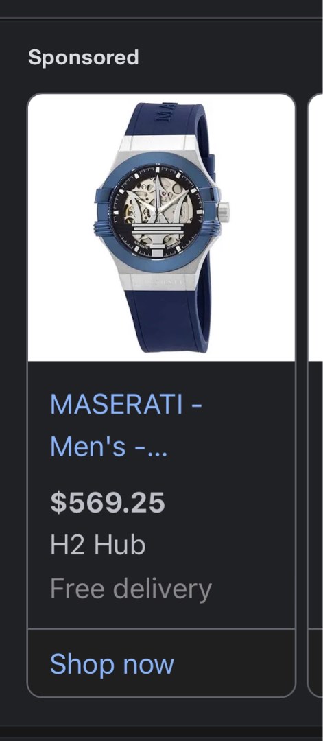 Maserati deals watch skeleton