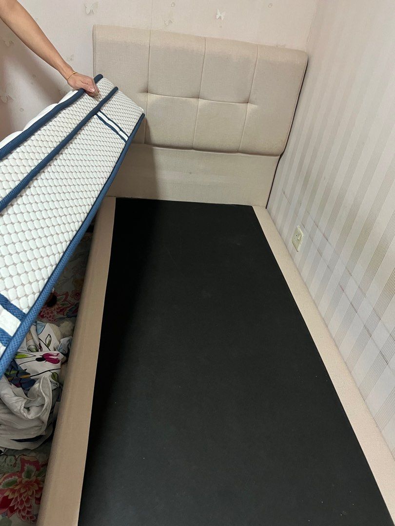 Mattress + Bed Frame (Set), Furniture & Home Living, Furniture, Bed