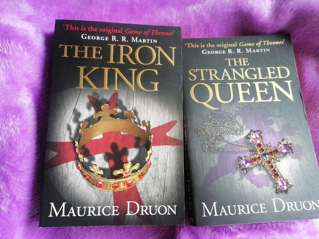 Vintage titles Maurice druon Twobook bundle the iron king the