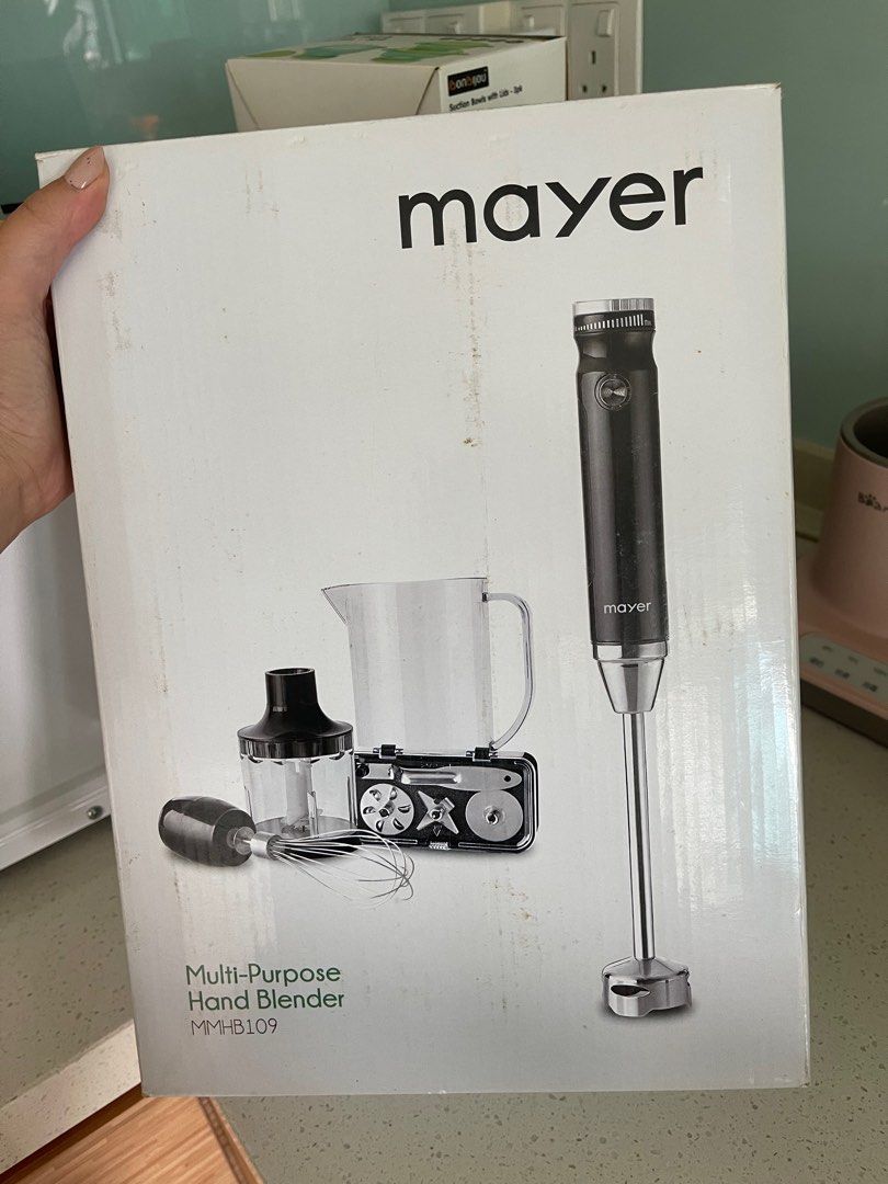 Mayer hand blender/ baby food blender, TV & Home Appliances, Kitchen