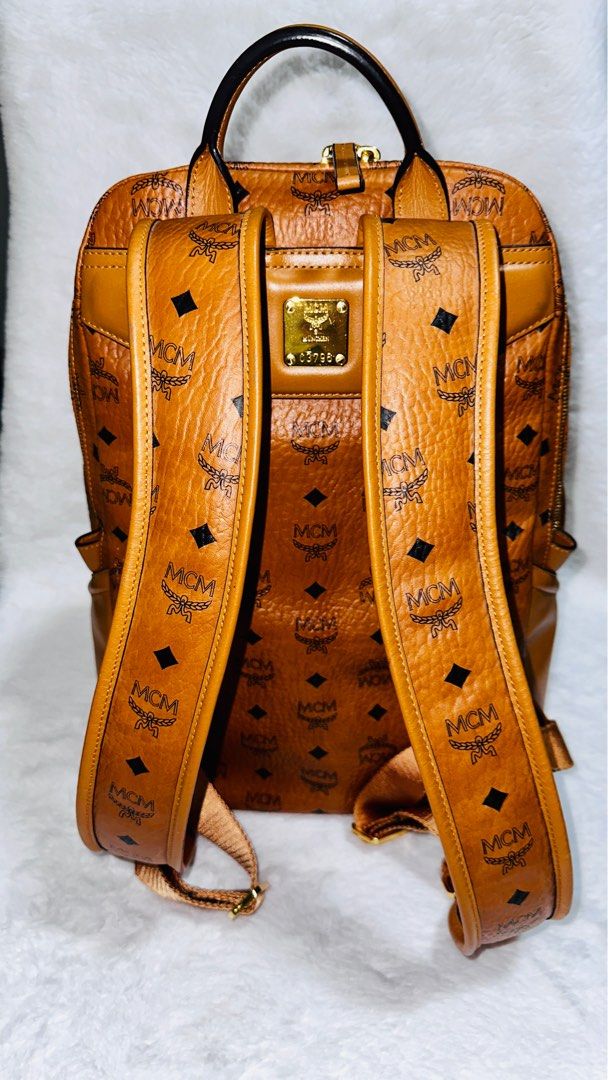 Mcm laptop backpack on sale
