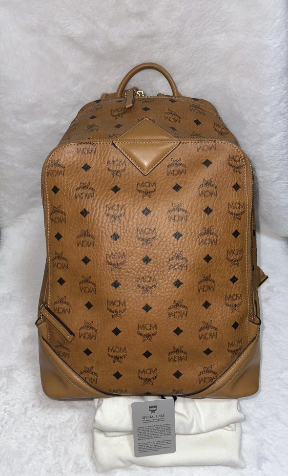 Mcm laptop backpack clearance