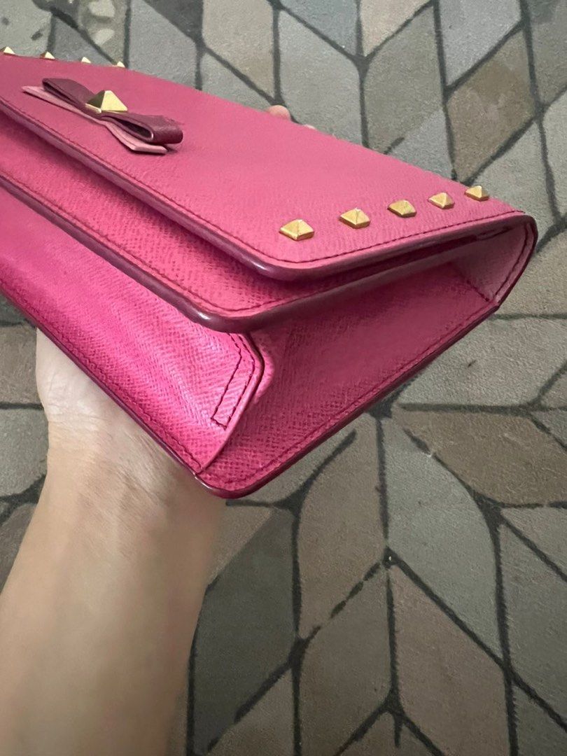 MCM mina woc safiano leather