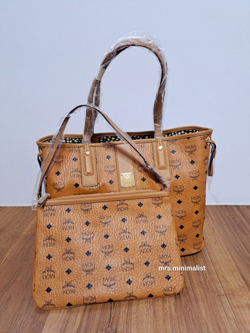 Mcm reversible sale tote