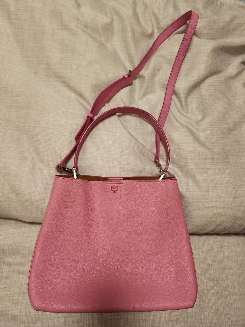 MCM shoulder carry bag authentic Luxury Bags Wallets on Carousell