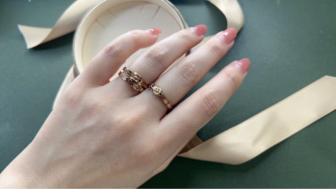 Michael Kors stack rings 3 rings