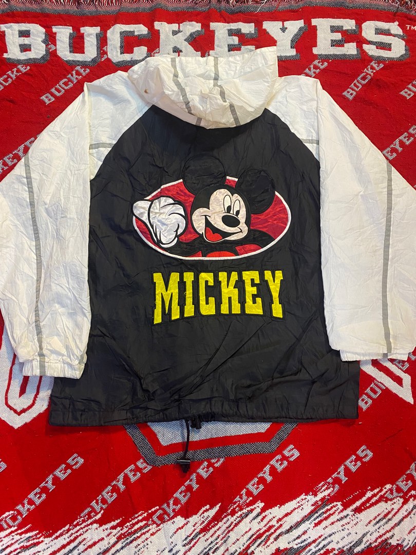Mickey mouse windbreaker vintage Men s Fashion Coats Jackets