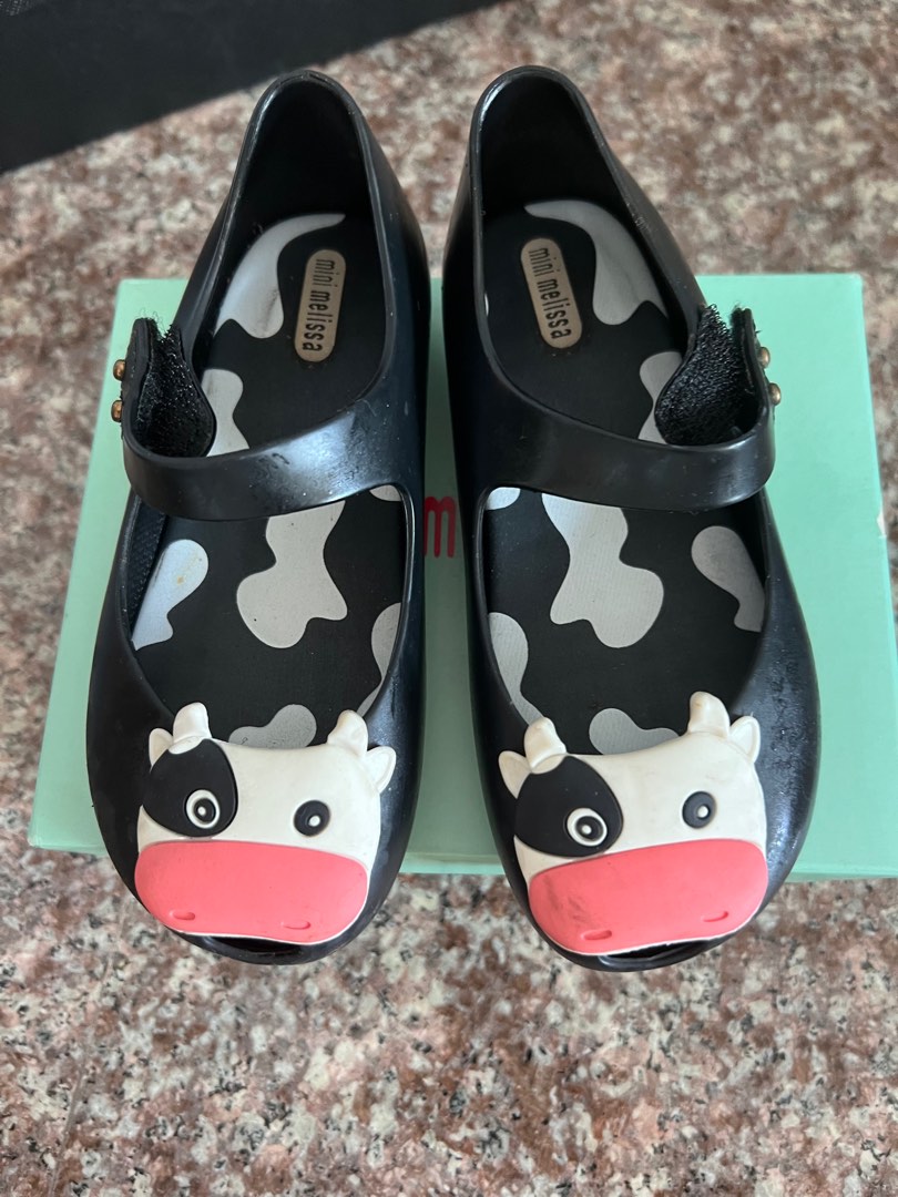 Mini Melissa Cow Shoes