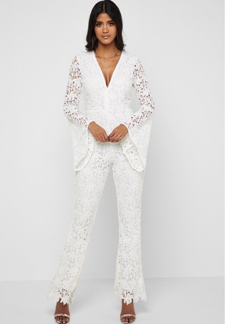 Missguided Full Lace Jumpsuit