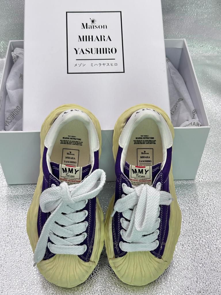 Maison Mihara Yasuhiro - Blakey Purple A09FW732, 女裝, 鞋, 波鞋