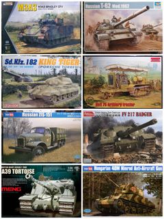 Model kits for sell (not Tamiya), Hobbies & Toys, Toys & Games on Carousell