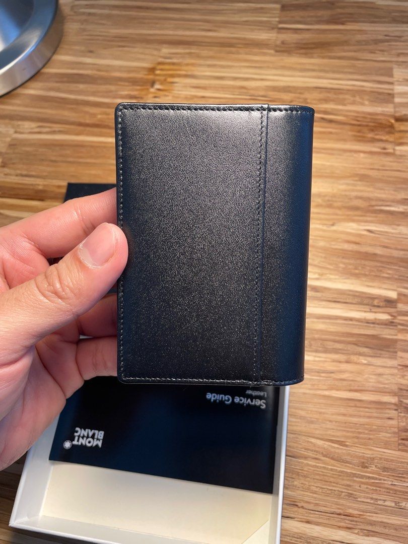 Meisterstück business card holder with gusset best sale