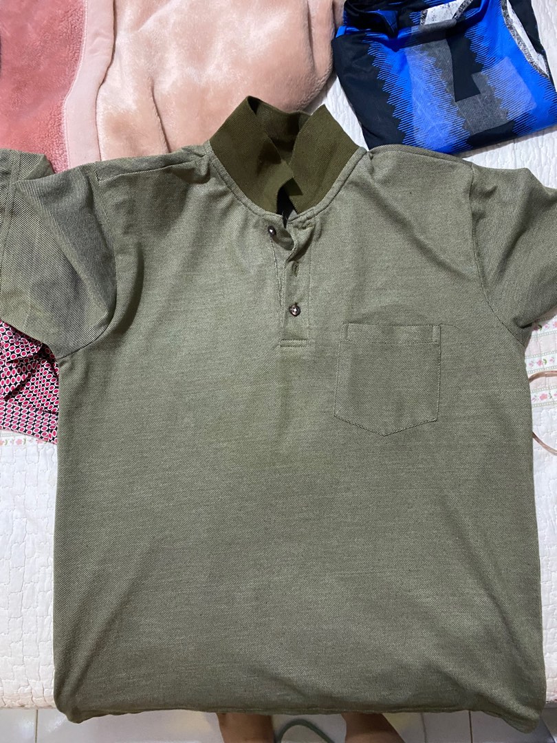 Moss green polo shirt, Men's Fashion, Tops & Sets, Tshirts & Polo ...