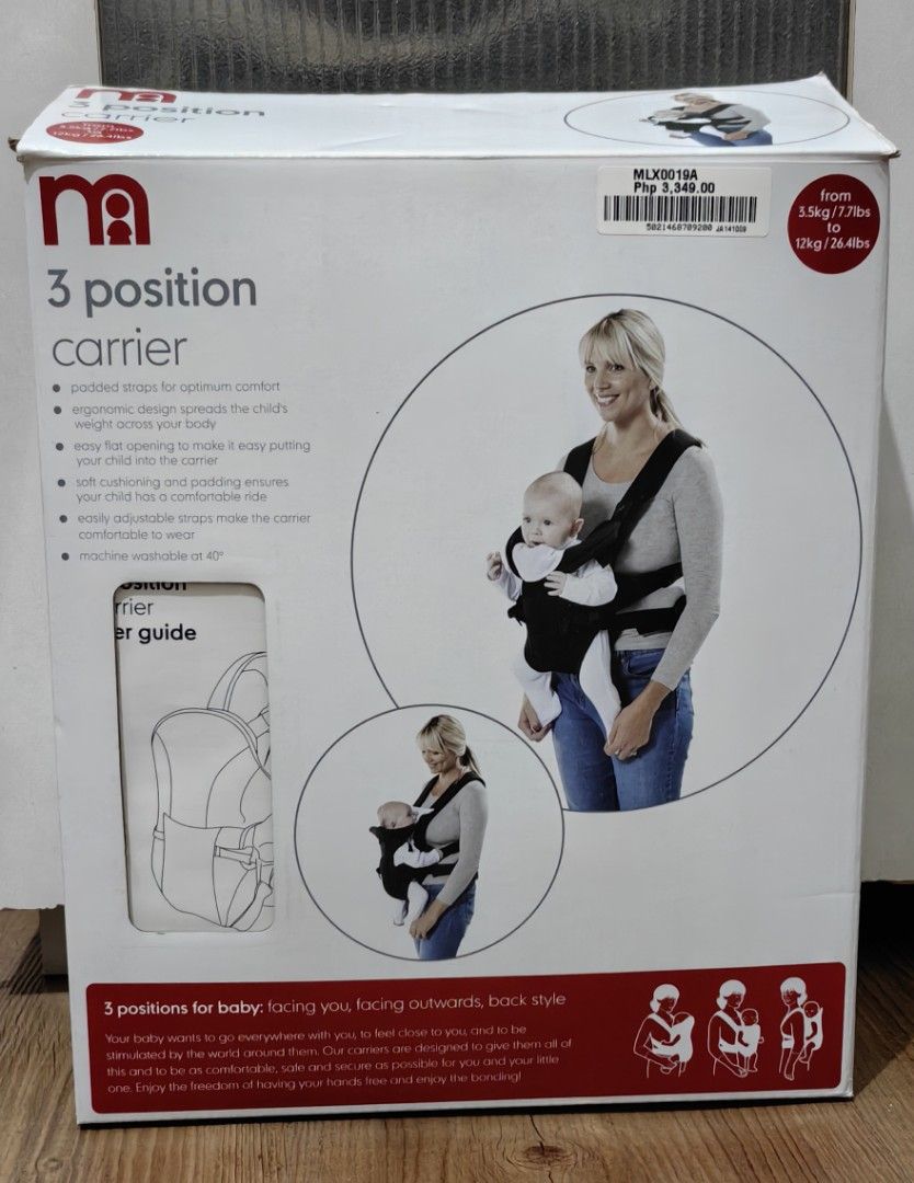 Mothercare Baby Carrier Babies Kids Going Out Carriers