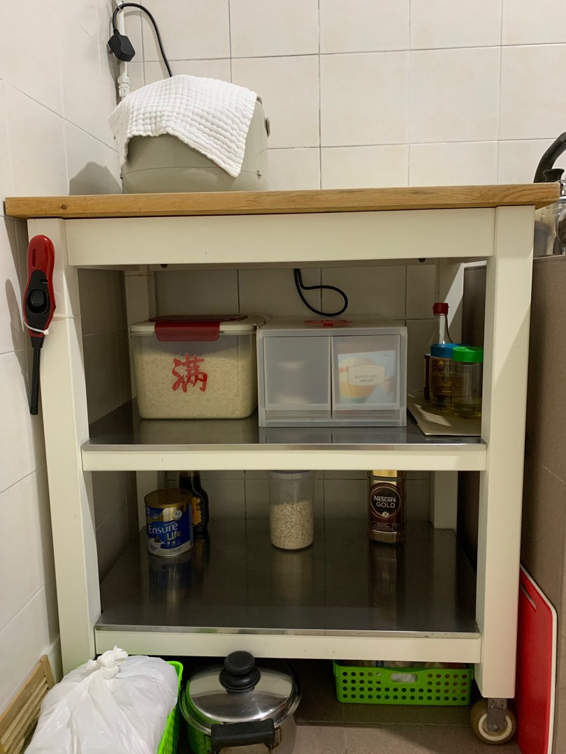 Movable Kitchen Countertop, Furniture & Home Living, Furniture, Shelves