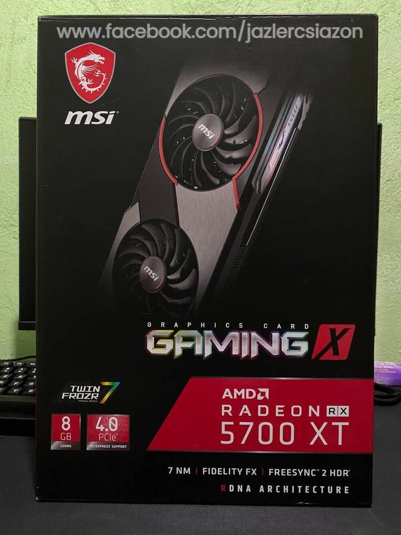 MSI RX 5700XT GAMING X, Computers & Tech, Parts & Accessories, Computer ...
