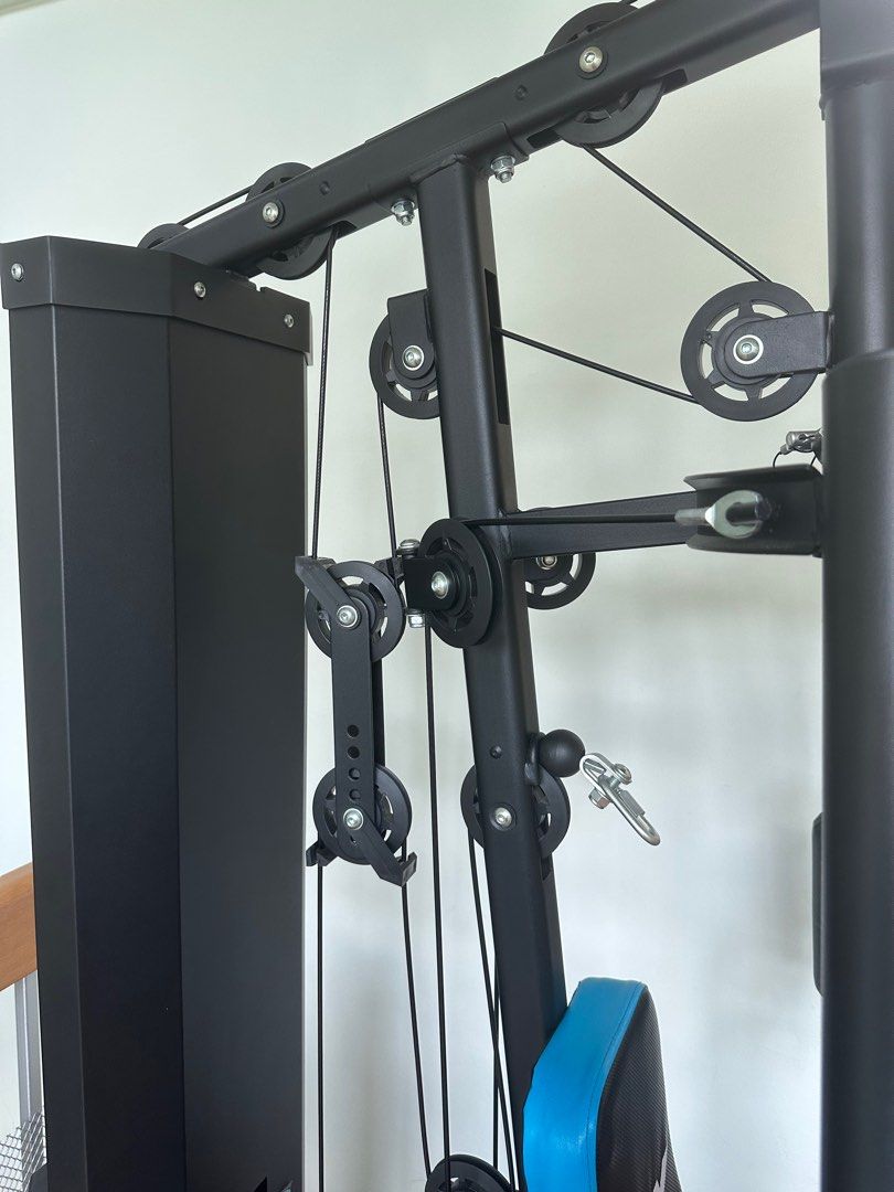 Men's health cable cross over home multi gym outlet