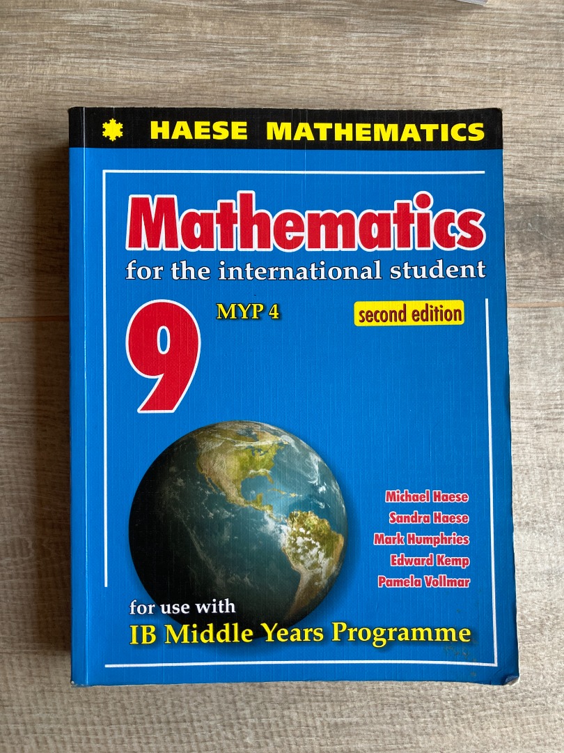 Myp Year 9 Math Textbook 2nd Edition｜haese Mathematics 興趣及遊戲 書本