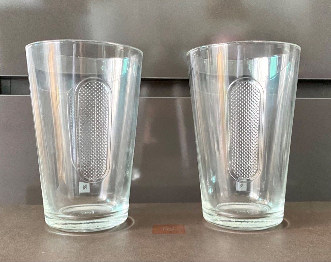 NESPRESSO VIEW RECIPE Glasses (2 x 330ml), Furniture & Home Living