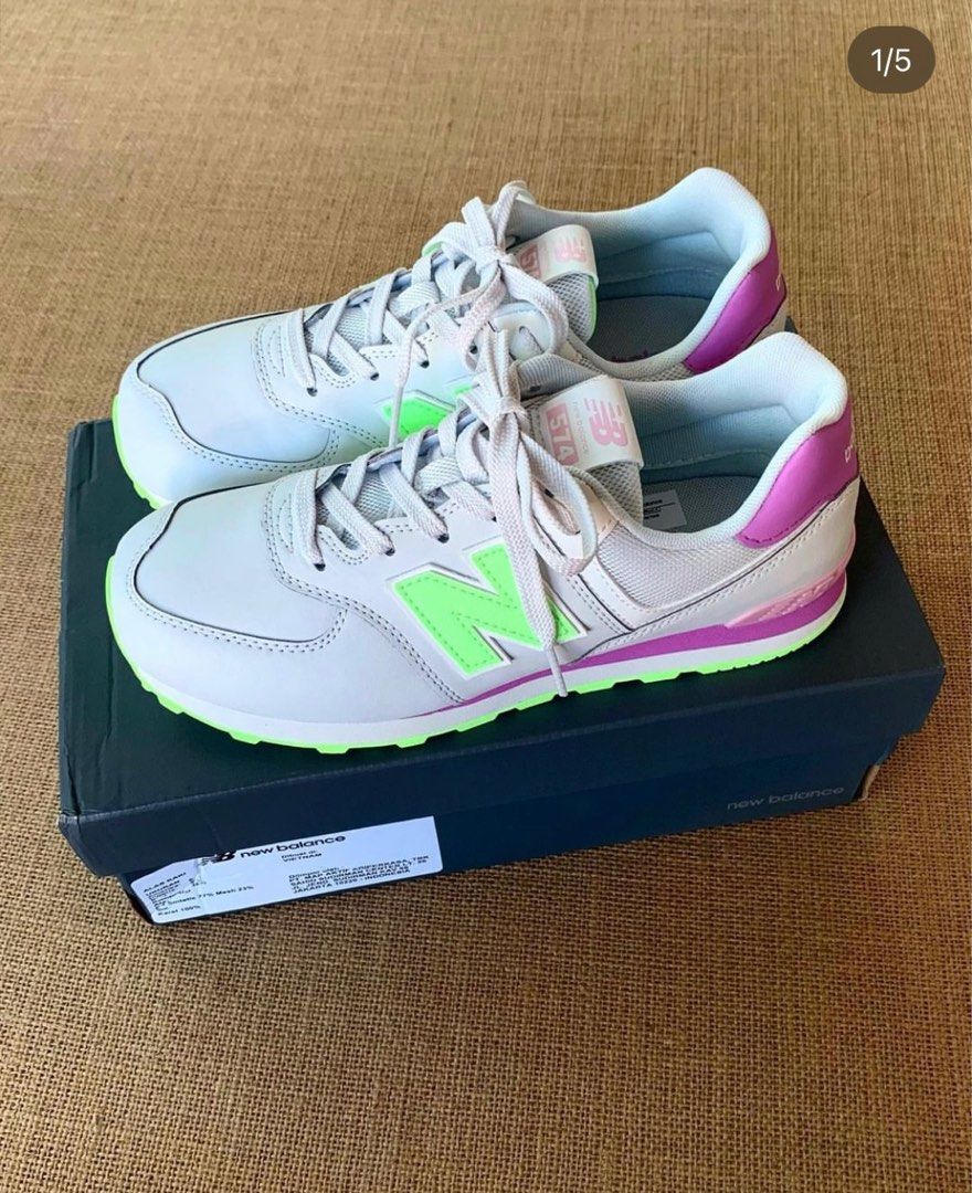 New Balance Mint 574 Promo New Balance 574 Legacy Beige Silver