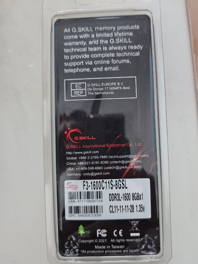 G skill sale 8 gb