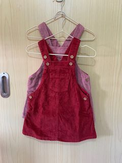 Next baby girl pinafore dress top