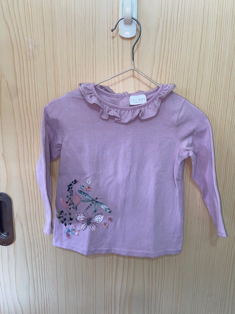 NEXT Baby girl long sleeve tops 9 12m