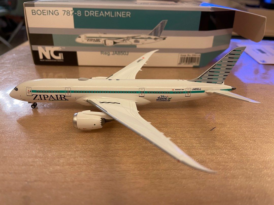 Ng model 1:400 Zip 日本航空低成本子公司JAL Japan airlines low cost