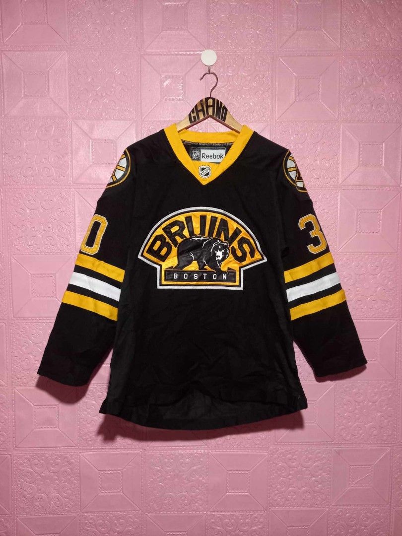 Starter Authentic Boston Bruins Blank Jersey Vtg 90s NHL Fight