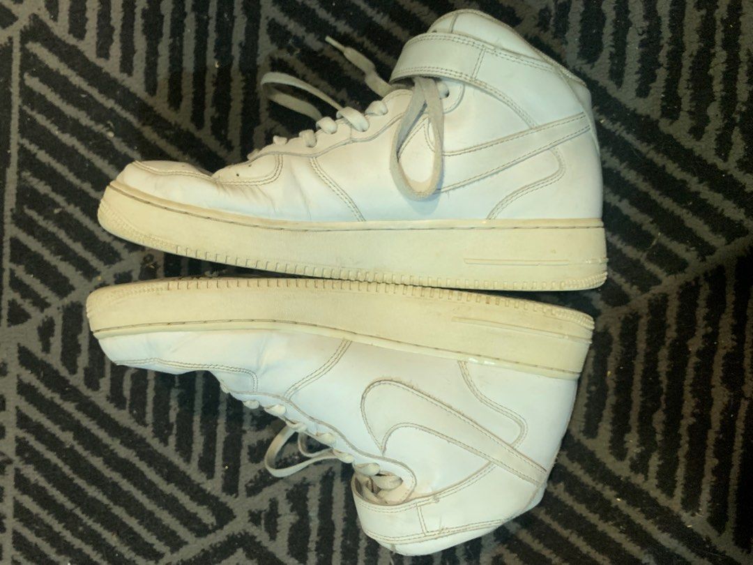 White high top uptowns top