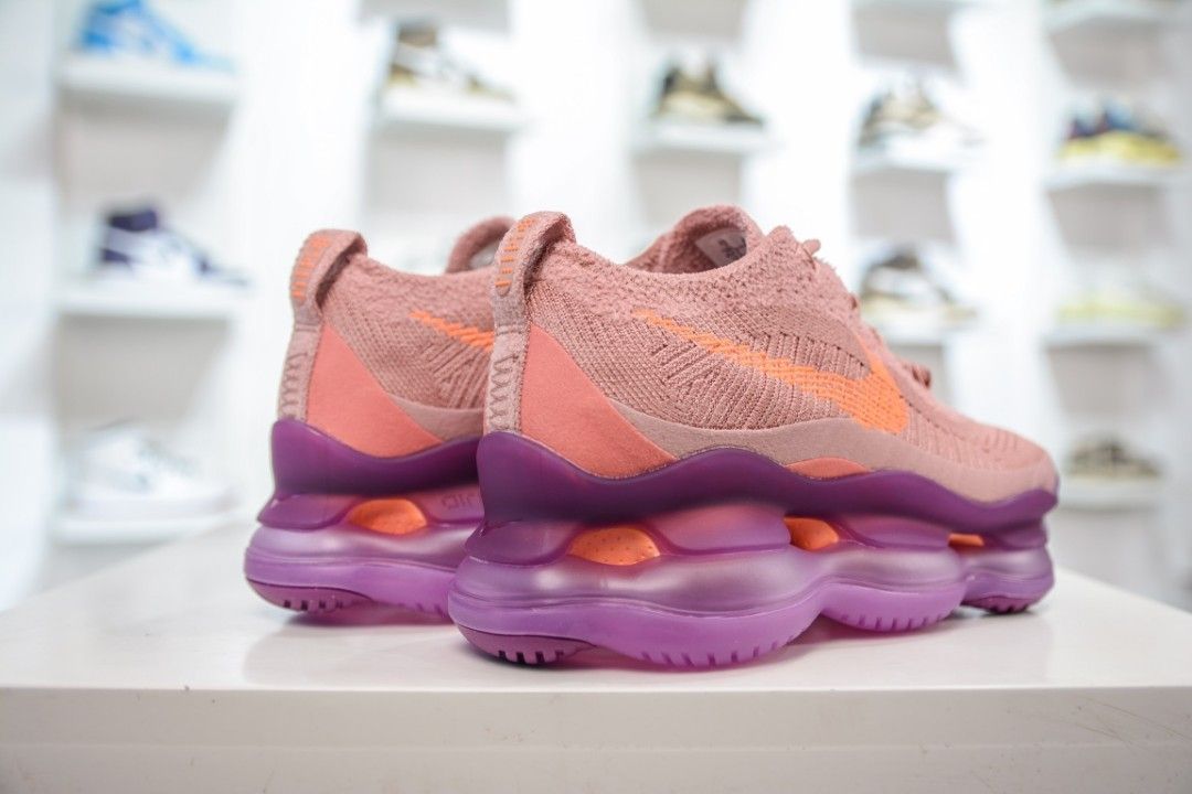 Nike air vapormax flyknit femme rose sale