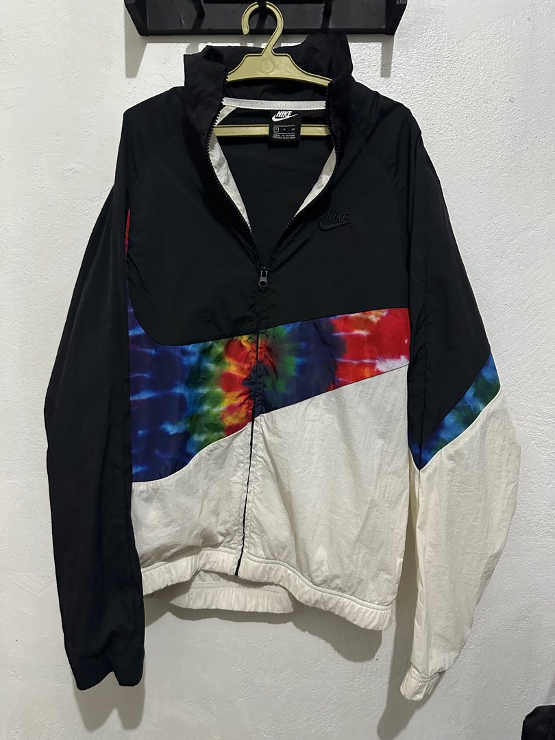 Nike tie dye 2025 windbreaker