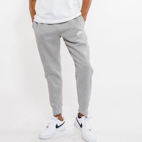Nike cuffed club shop jogger in grey