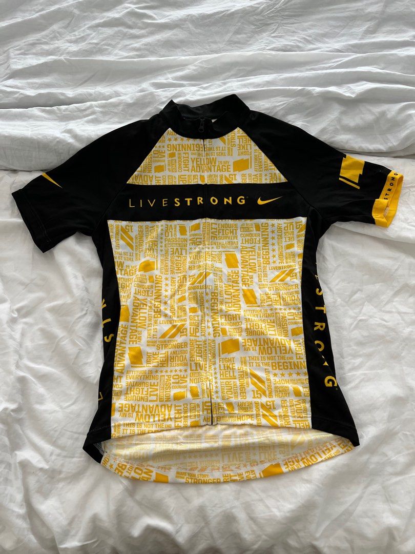 nike livestrong cycling jersey