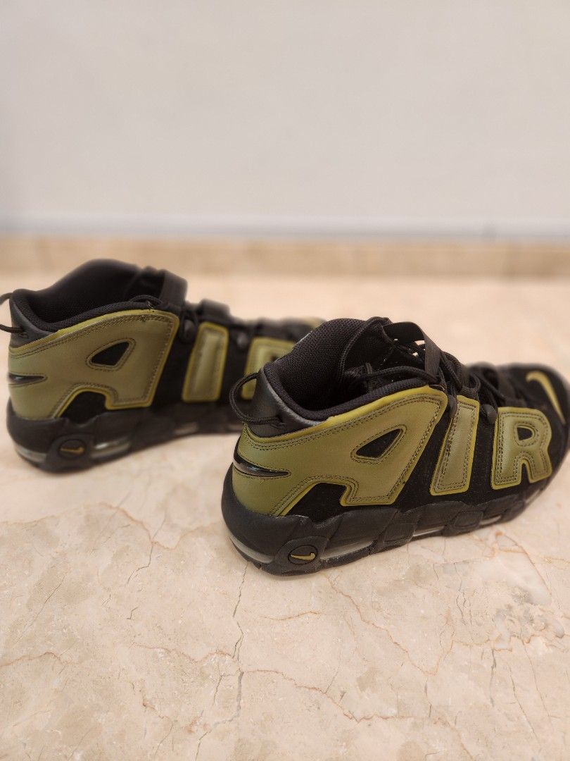 Nike uptempo rouge new arrivals