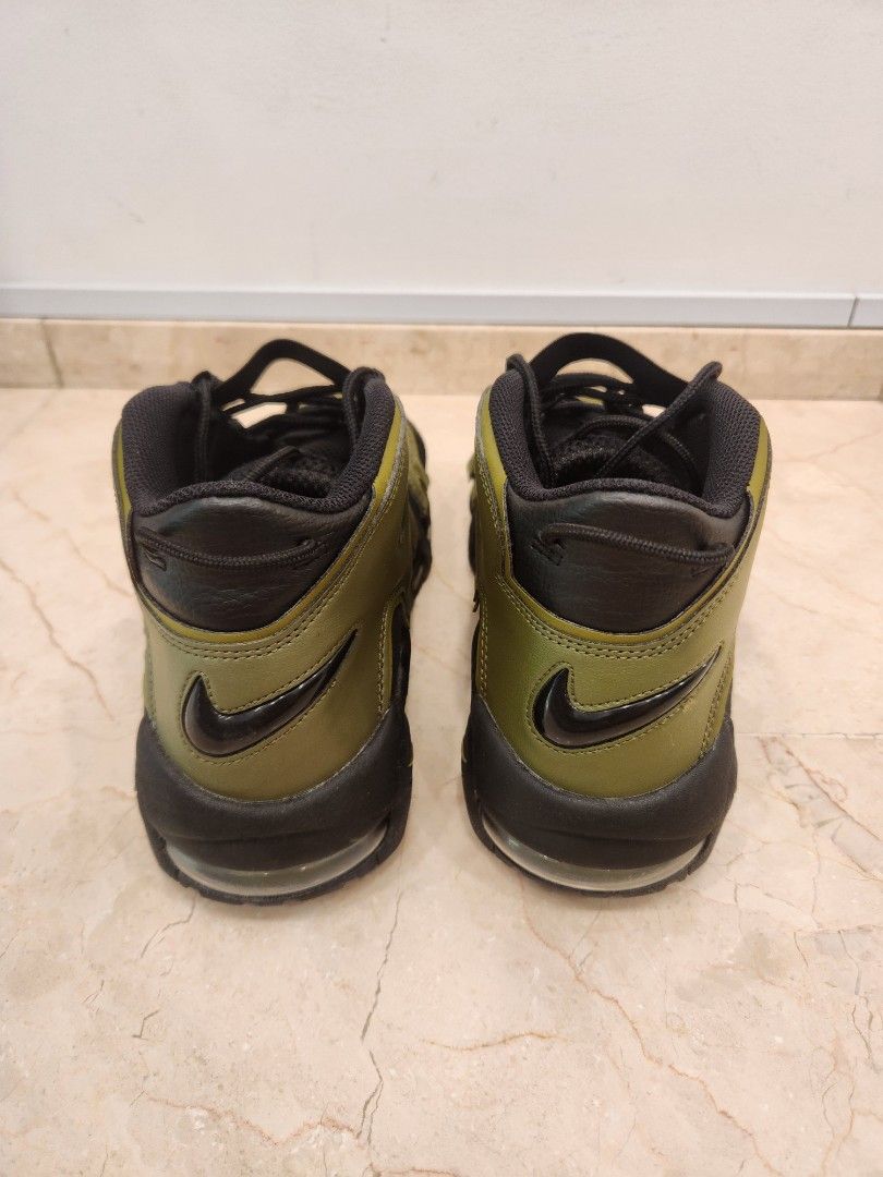 Nike More Uptempo Rouge Green Men s Fashion Footwear Sneakers