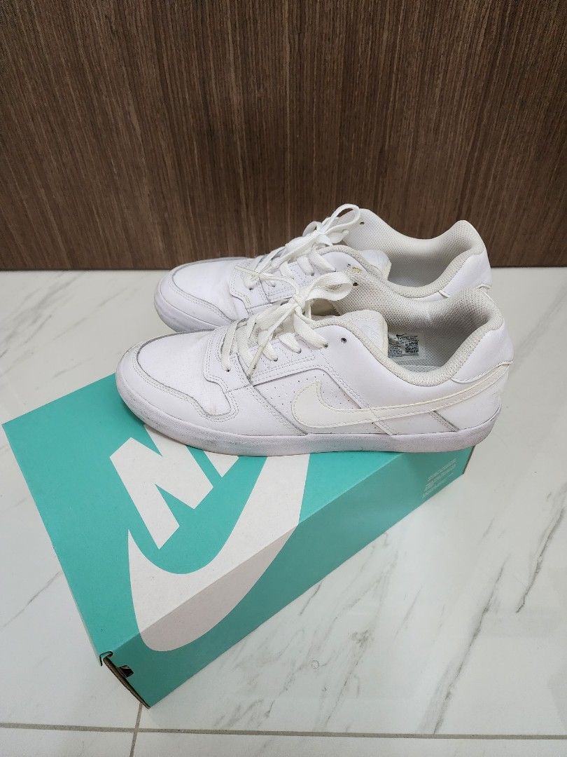 Nike SB Delta Force Vulc All White Men s Fashion Footwear Sneakers on Carousell