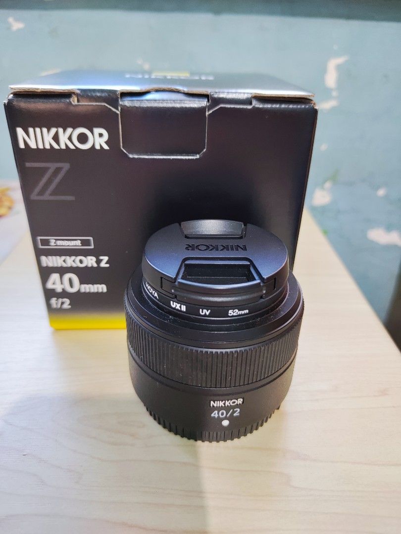 Nikkor Z 40mm F2, 攝影器材, 鏡頭及裝備- Carousell